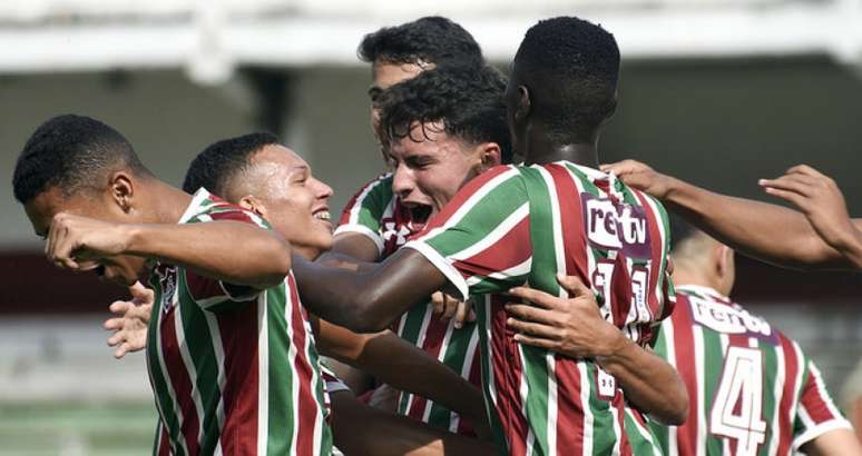 Fluminense goleou o Cruzeiro na Copa do Brasil da categoria (Foto: MAILSON SANTANA/FLUMINENSE FC)