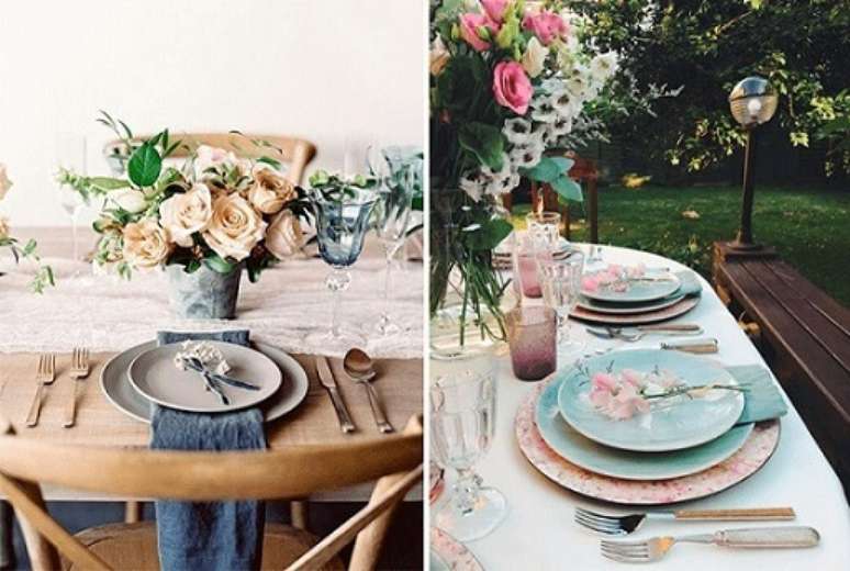 7. Inspire-se e fa&ccedil;a sua pr&oacute;pria decora&ccedil;&atilde;o de mesa posta