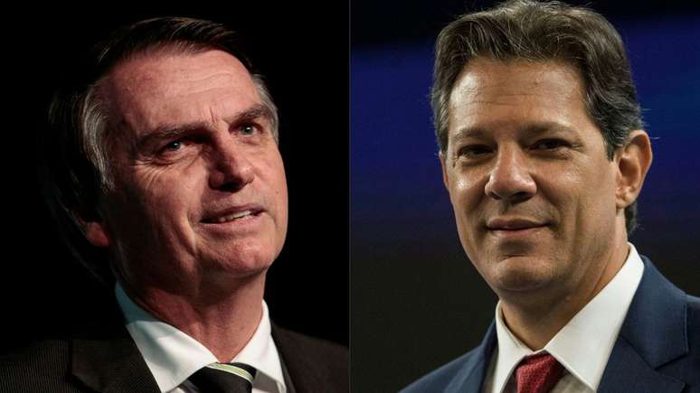 Jair Bolsonaro é orientado por um economista liberal; Fernando Haddad prevê usar o Estado para gerar empregos