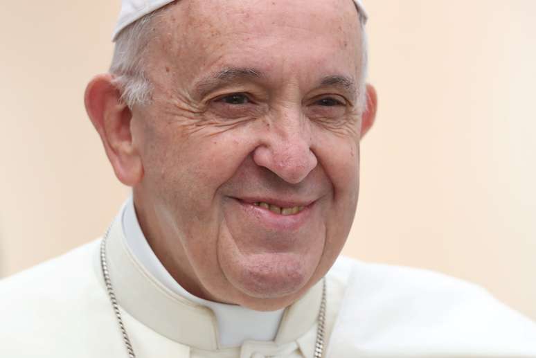 Papa Francisco na Praça de São Pedro, no Vaticano
17/10/2018 REUTERS/Tony Gentile