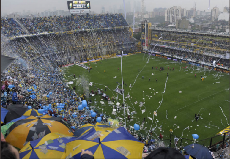 Estádio La Bombonera, do Boca Juniors