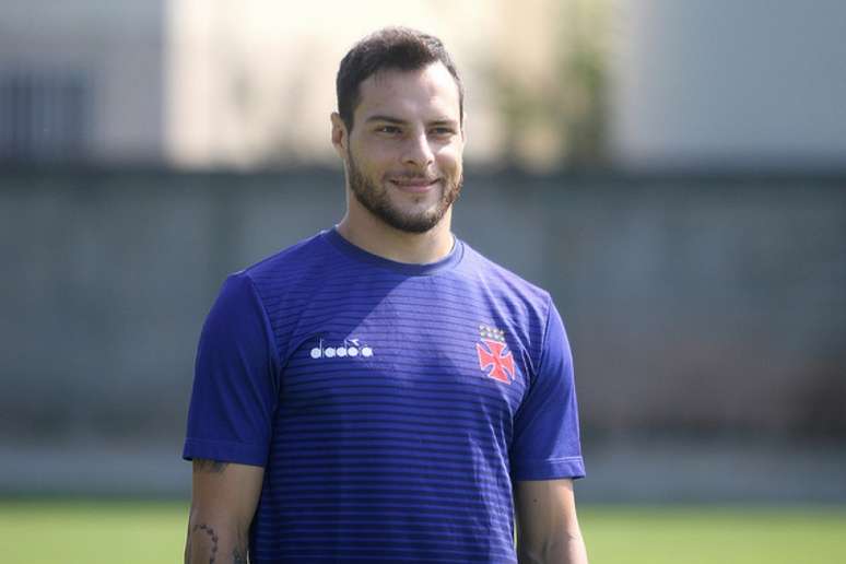 Desábato durante treino no CT das Vargens (Paulo Fernandes/Vasco.com.br)