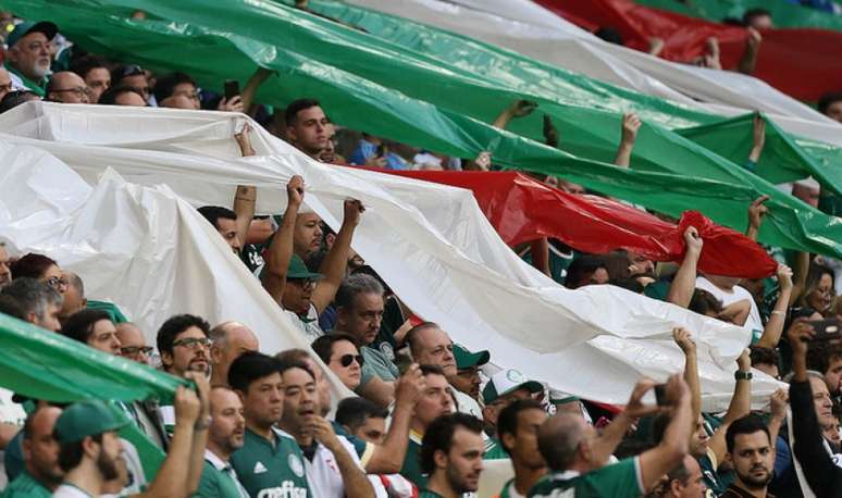 Torcida do Palmeiras deve lotar o Allianz Parque, na semifinal da Copa Libertadores (Foto: Cesar Greco)