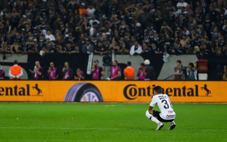 Atacante Pedrinho na final contra o Cruzeiro (Foto: Marcello Fim/Ofotografico)