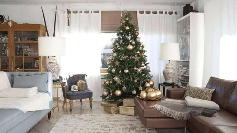 40- O pinheiro de natal é um tradicional enfeite das festas de fim de ano. Fonte: Buyer Select