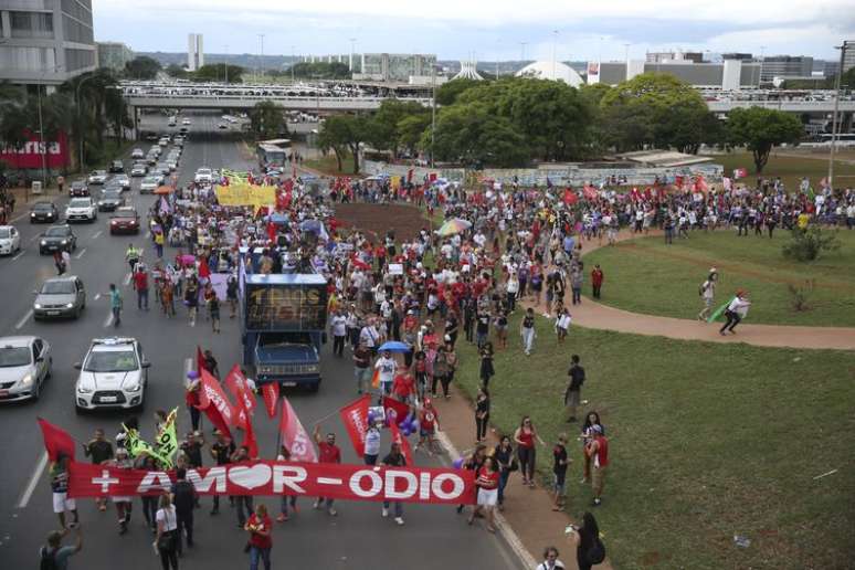 Protesto em Brasília