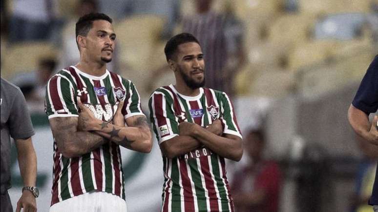 Luciano e Everaldo fizeram dupla certeira em vitória do Fluminense (Foto: Jorge Rodrigues/Eleven)