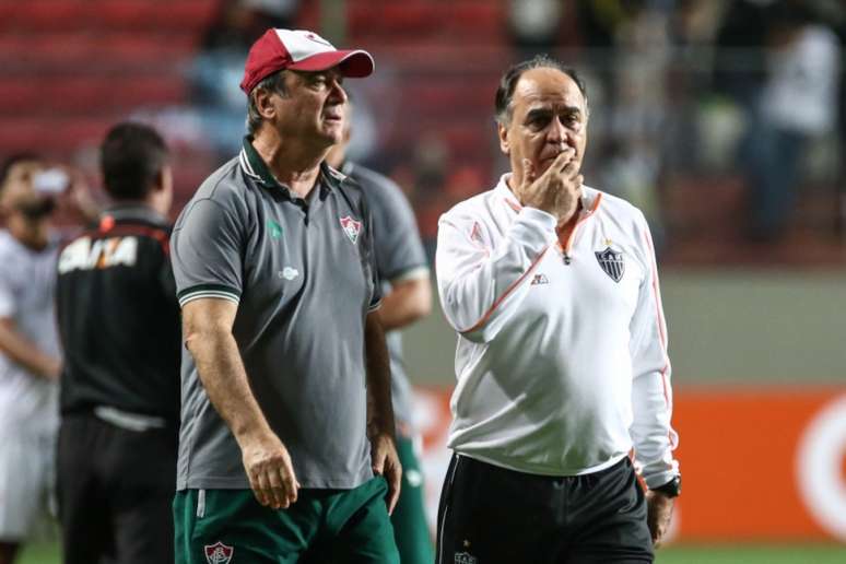 Treinadores se reencontrarão neste domingo, no duelo entre Fluminense e Atlético-MG (Foto: Bruno Cantini/Atlético)