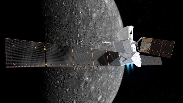 BepiColombo vai demorar sete anos para chegar a Mercúrio