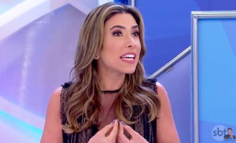 A apresentadora Patrícia Abravanel.