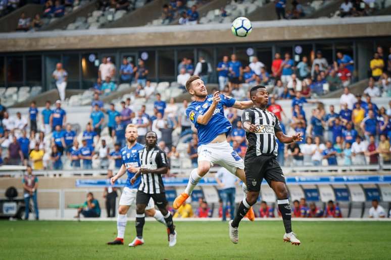 O último clássico mineiro terminou o a o com 90% de cruzeirensees e apenas 10% de alvinegros- Vinnicius Silva/Cruzeiro E.C.