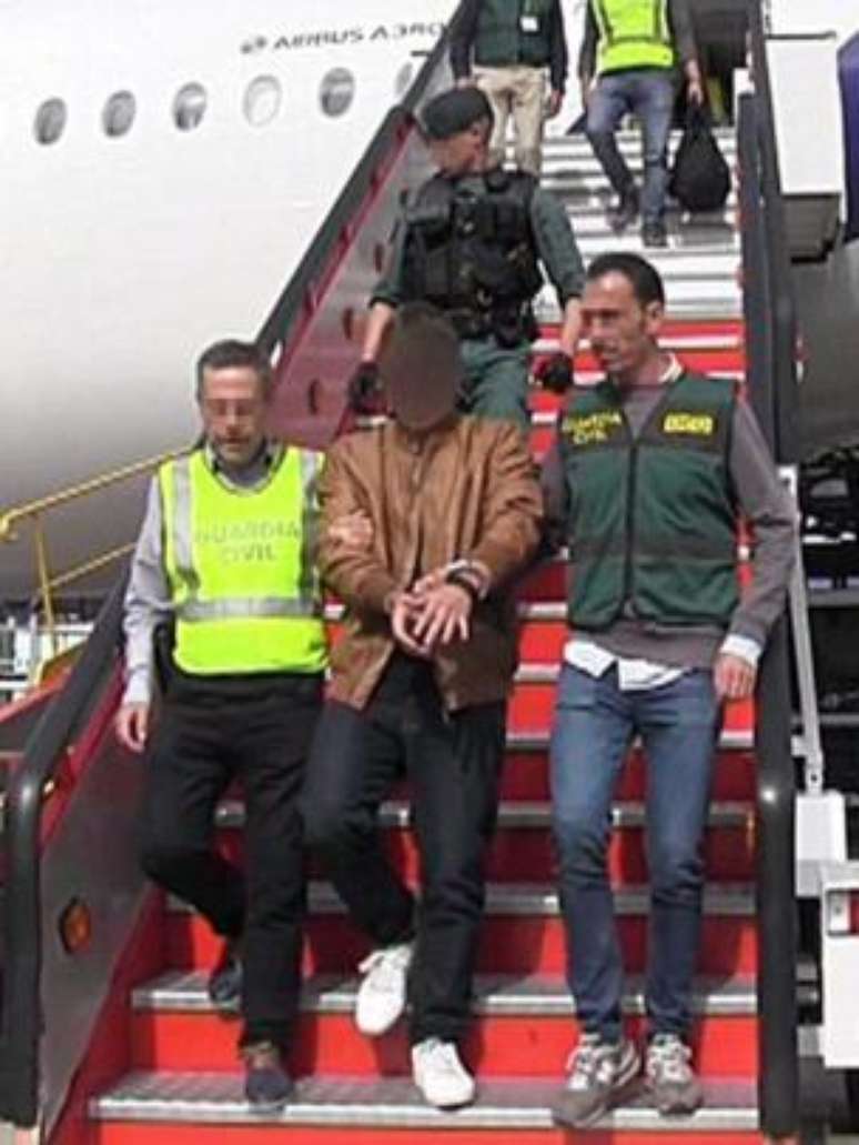 François Patrick Nogueira Gouveia se entregou na Espanha após um acordo entre sua defesa e a Guarda Civil