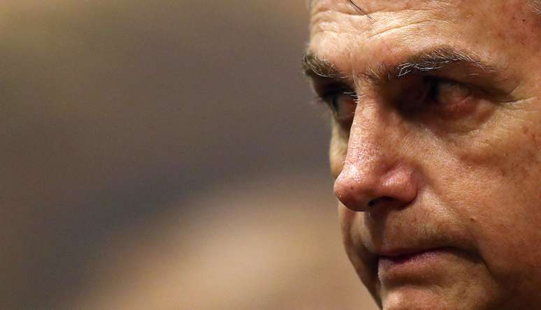  Bolsonaro, durante entrevista no Rio 11/10/2018 REUTERS/Ricardo Moraes 