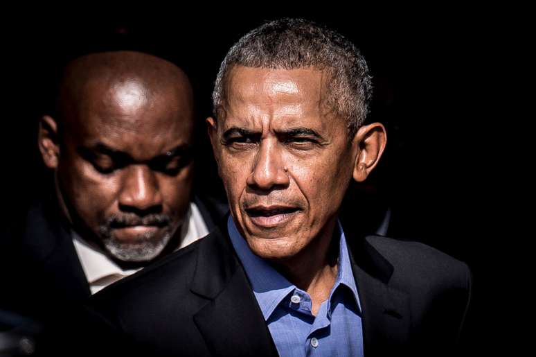 Ex-presidente dos EUA, Barack Obama 28/09/2018 Ritzau Scanpix/Mads Claus Rasmussen via Reuters