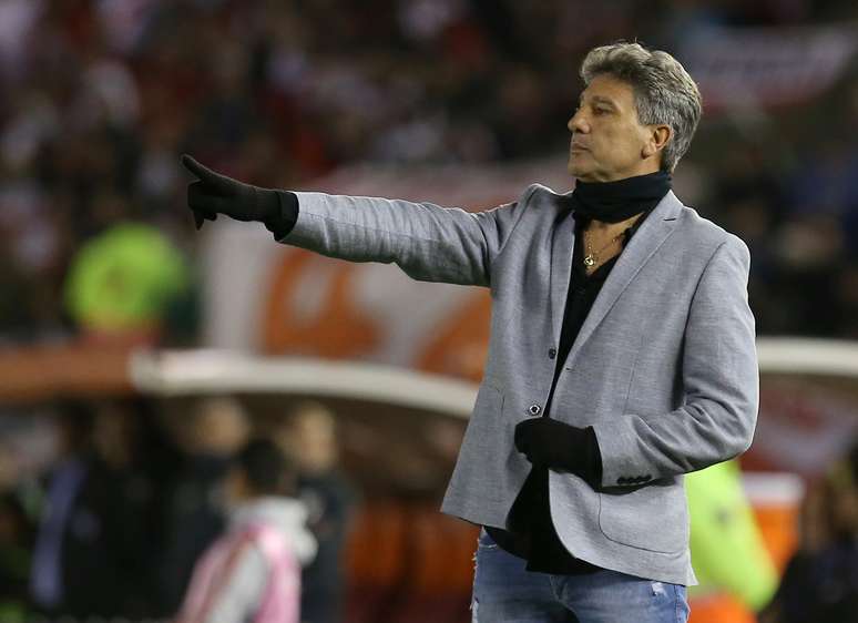 Renato Portaluppi t&eacute;cnico do Gr&ecirc;mio