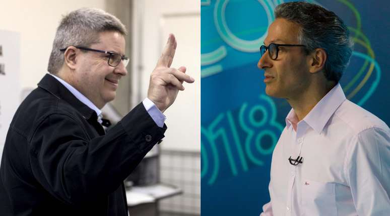 Candidatos ao governo de Minas Gerais: Antonio Anastasia (PSDB) e Romeu Zema (Novo)