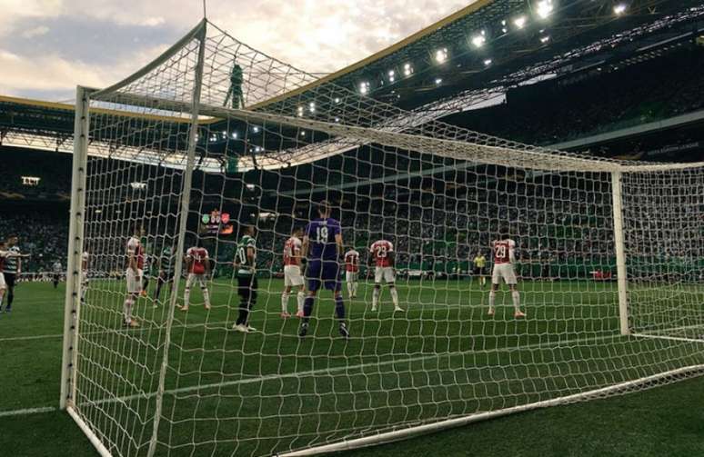 Times fizeram bom jogo em Lisboa (Foto: Divulgação/Twitter)