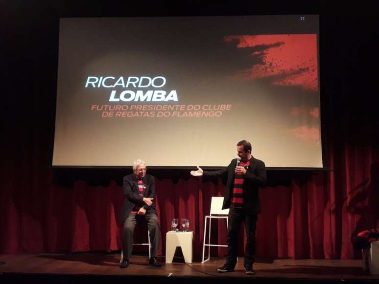 Ricardo Lomba apresentou suas propostas para o cargo de presidente do Flamengo (Foto: Alexandre Araújo)