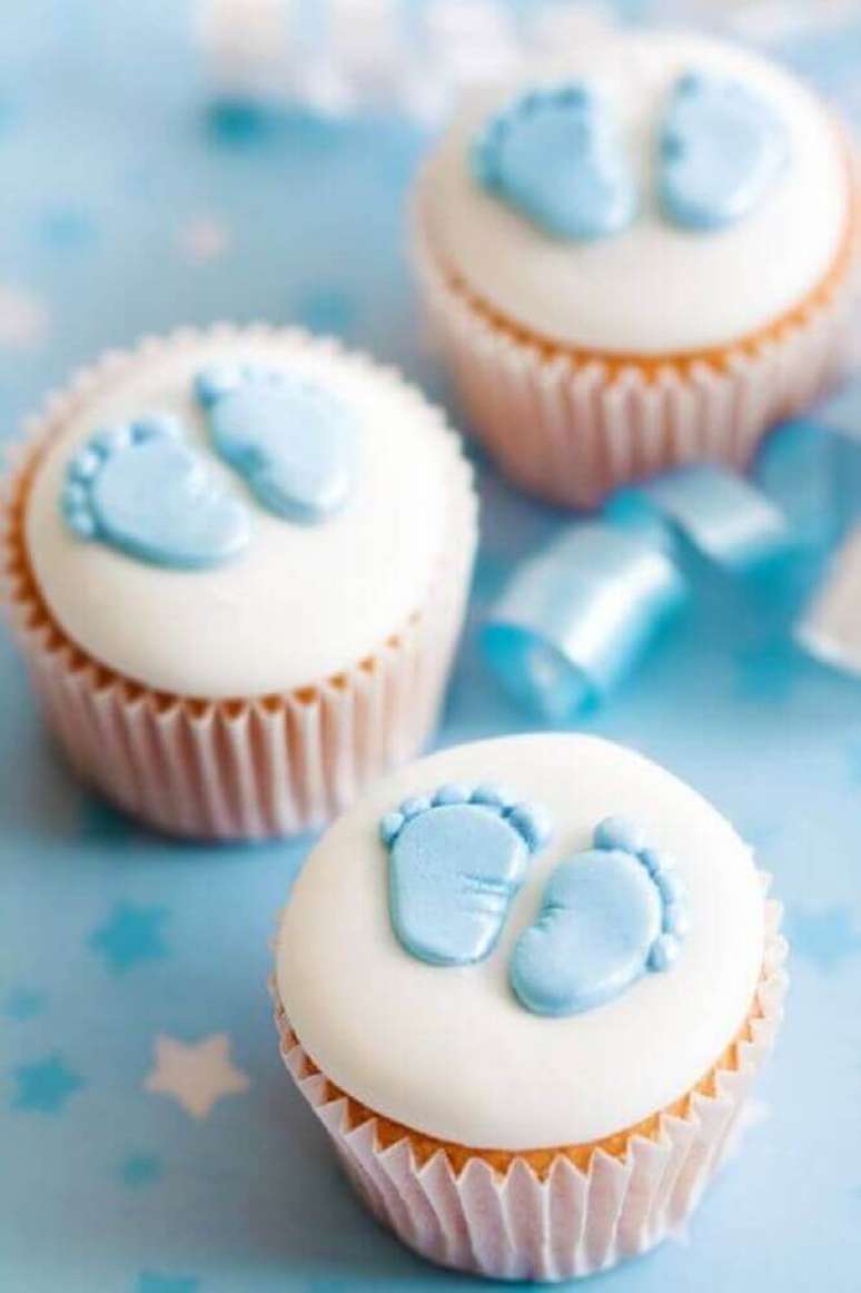 14. Lindos docinhos confeitados para decora&ccedil;&atilde;o de ch&aacute; de beb&ecirc; &ndash; Foto: Wyllie for Governor