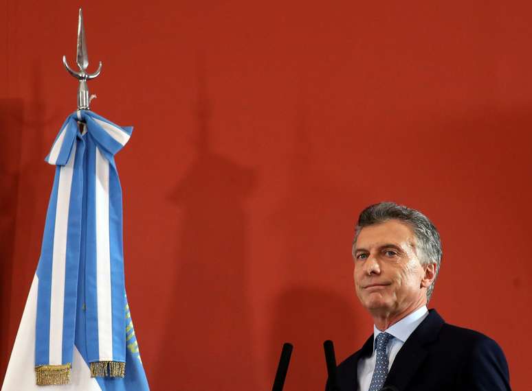 Presidente argentino Mauricio Macri em Buenos Aires
 27/9/2018  REUTERS/Marcos Brindicci 