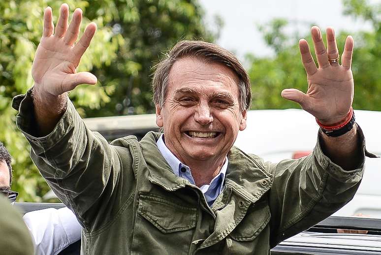 O presidente eleito, Jair Bolsonaro