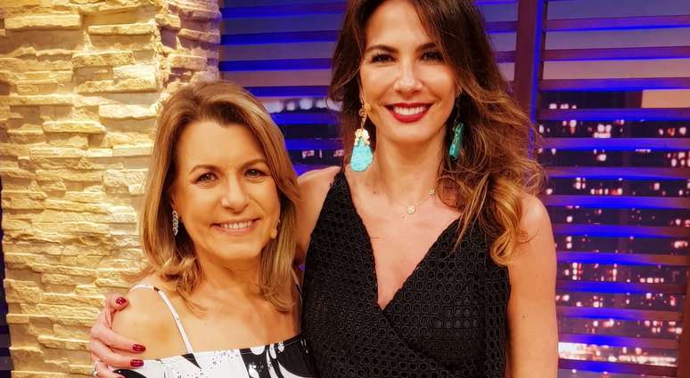 Olga Bongiovanni divertiu Luciana Gimenez ao contar curiosidades de sua vida e carreira