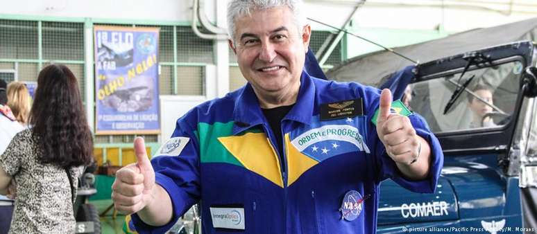 Em 2006, Marcos Pontes ficou oito dias na Estação Espacial Internacional