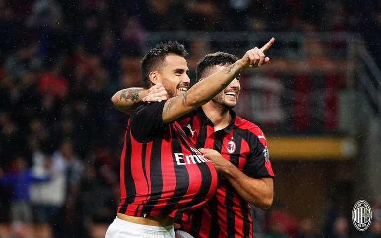 Suso marcou primeiro gol da vitória do Milan na Serie A (Foto: Divulgação/AC Milan)