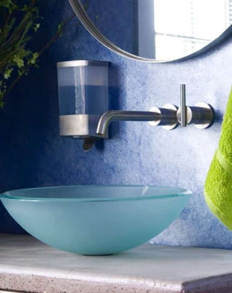 58- Cubas para banheiro criam um efeito visual moderno e refinado. Fonte: Westwing