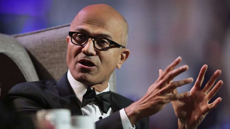 Satya Nadella, CEO da Microsoft, negou relação com a política do governo americano de separar famílias na fronteira