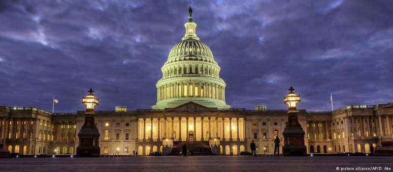 Prédio do Congresso americano, em Washington