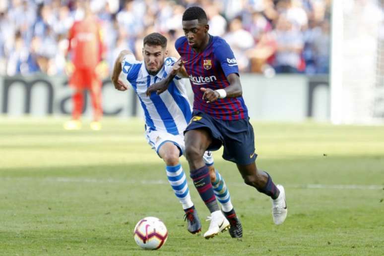 Dembéle tem bons números neste novo início de temporada pelo Barcelona (Foto: Reprodução)