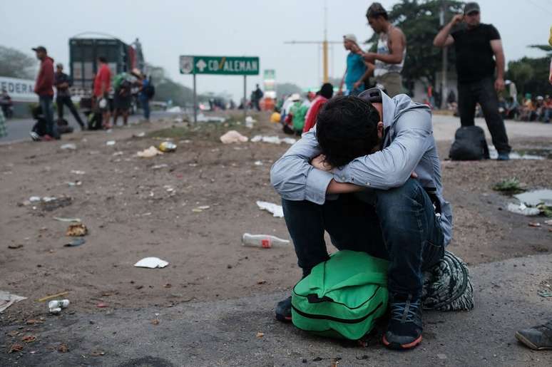 N&uacute;mero de migrantes centro-americanos em tr&acirc;nsito no M&eacute;xico devem estar entre 5 e 8 mil pessoas