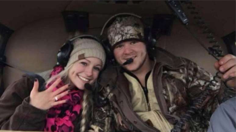 Casal morreu quando deixava o casamento a bordo de um helicóptero