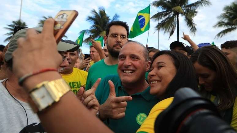 Lorenzoni já foi companheiro de bancada de Bolsonaro