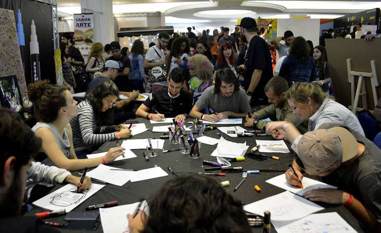 Evento de criatividade acontece anualmente em São Paulo.