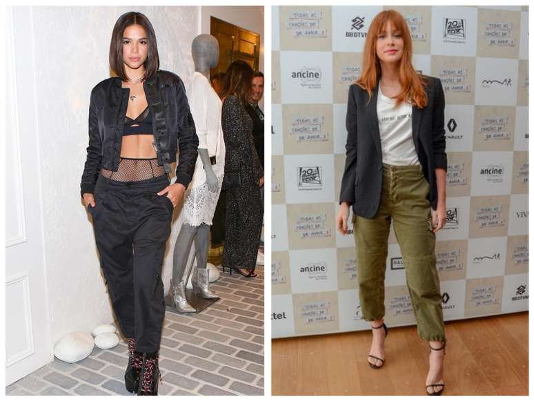 Bruna Marquezine e Marina Ruy Barbosa (Fotos: @brumarquezine/Instagram/Reprodução - AgNews)