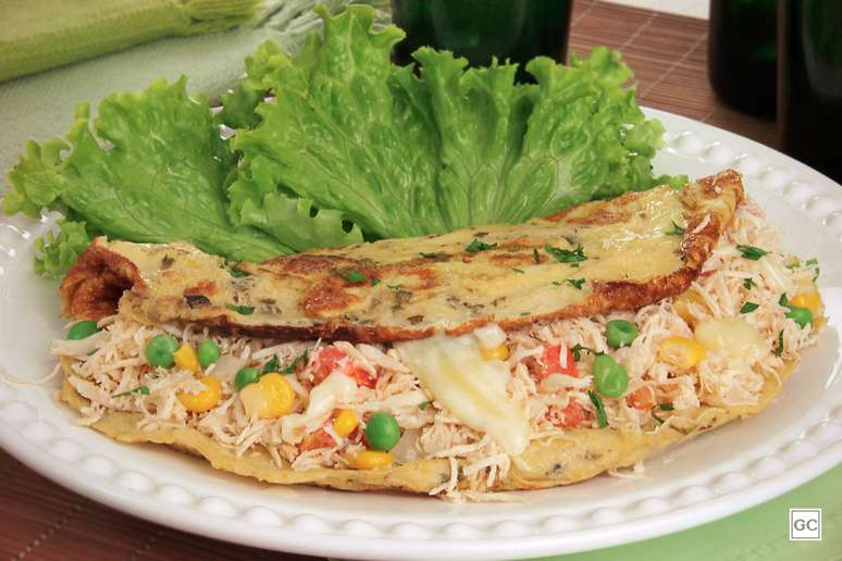 Omelete de frango