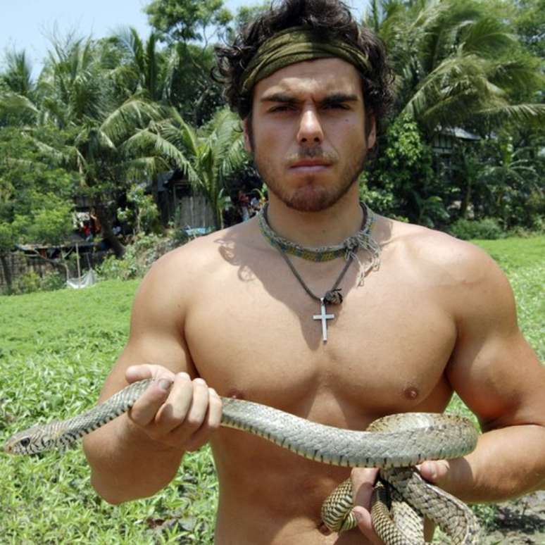 Edgley j&aacute; foi jogador de polo aquatico