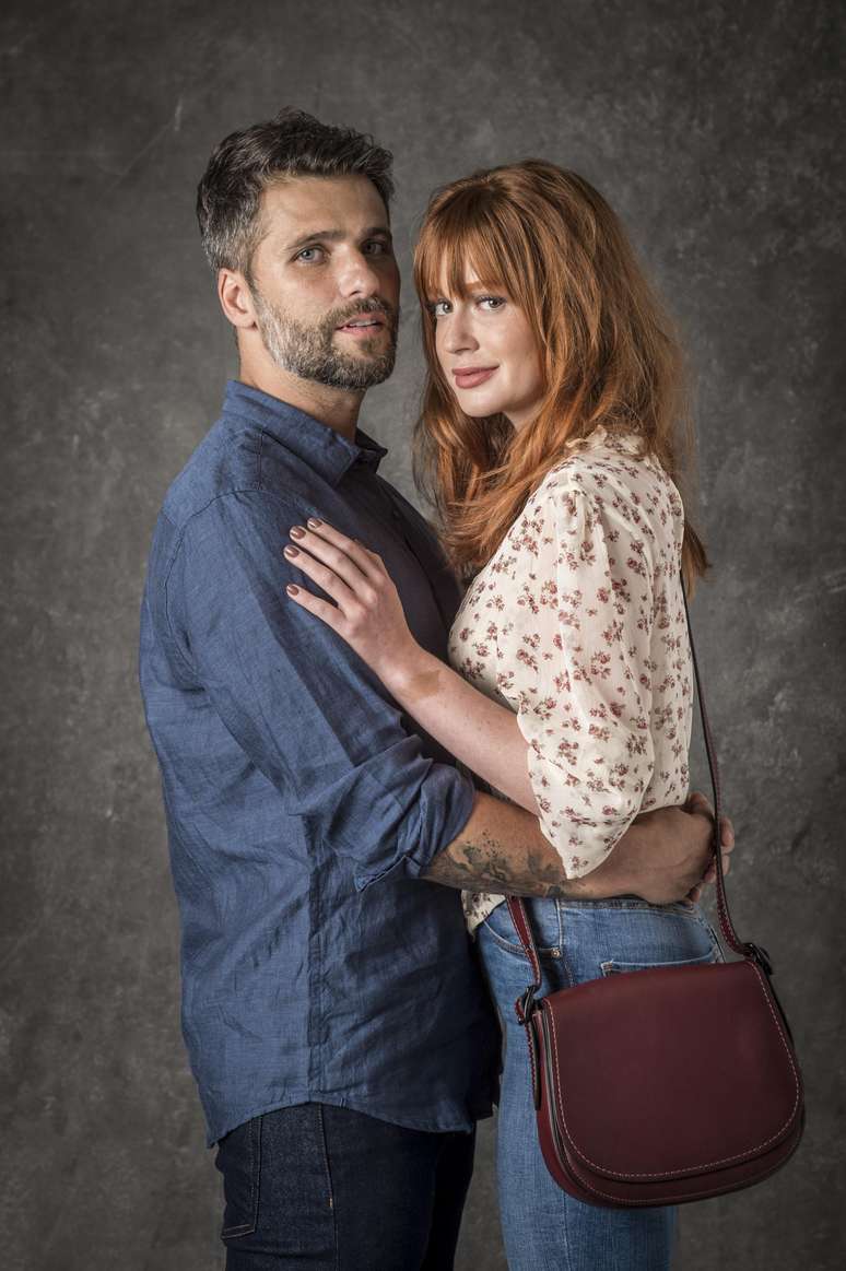 Luz (Marina Ruy Barbosa) e Gabriel (Bruno Gagliasso)