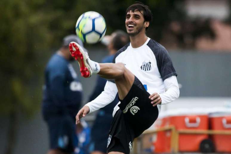 Ruiz pode ser o substituto de Diego Pituca na próxima partida do Santos no Brasileirão (Foto: Ivan Storti/Santos)