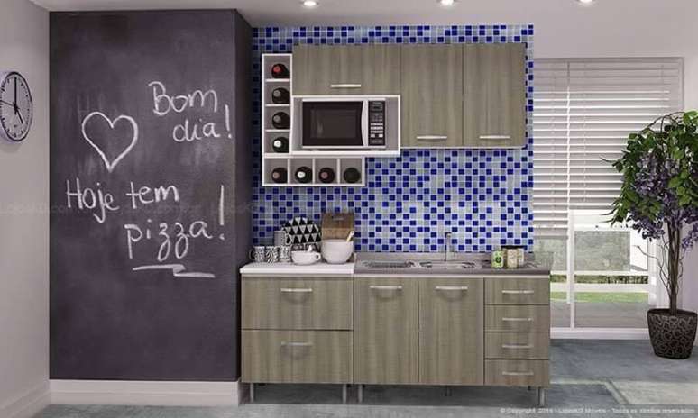 14. &Eacute; poss&iacute;vel usar tons diferentes nas pastilhas para cozinha.