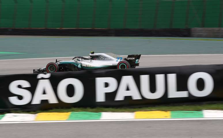 Bottas em Interlagos
 9/11/2018    REUTERS/Paulo Whitaker