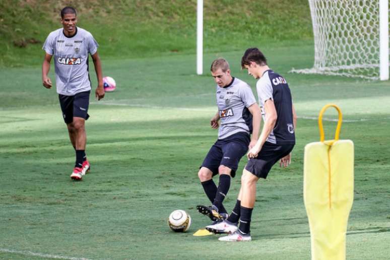 As atividades desta sexta-feira serão fechadas para trabalhos específicos para o jogo com o Palmeiras- Foto: Bruno Cantini/Atlético-MG