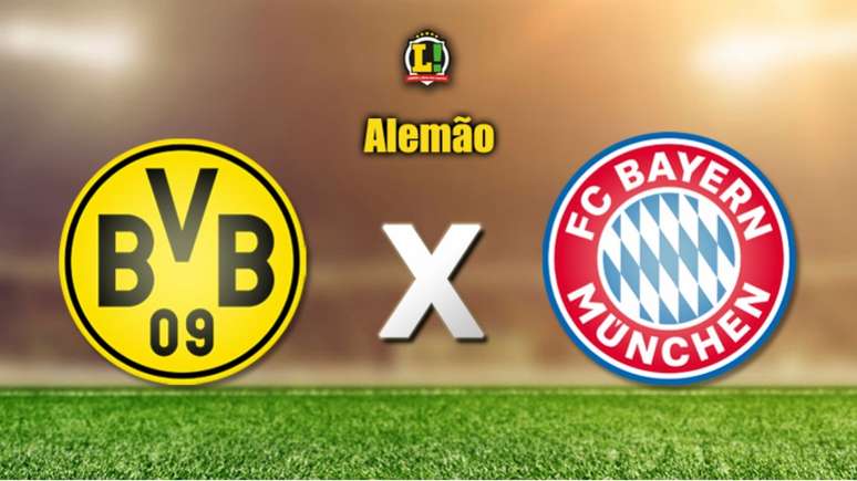 Borussia Dortmund defende invencibilidade no Alemão diante do rival Bayern de Munique