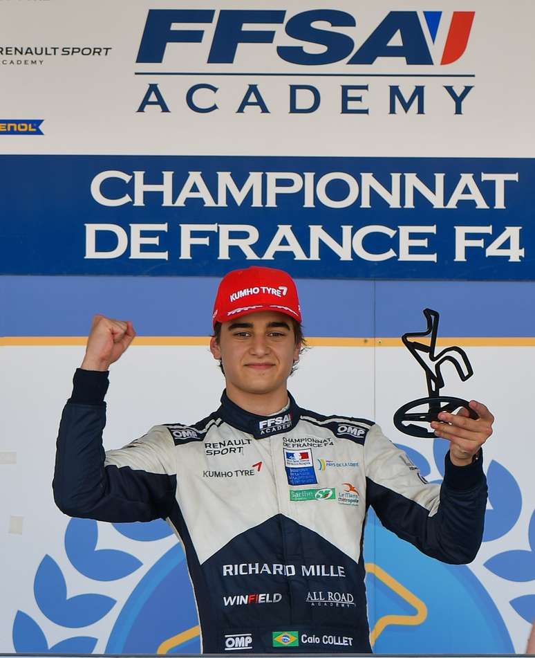Caio Collet venceu a Fórmula 4 Francesa nesta temporada
