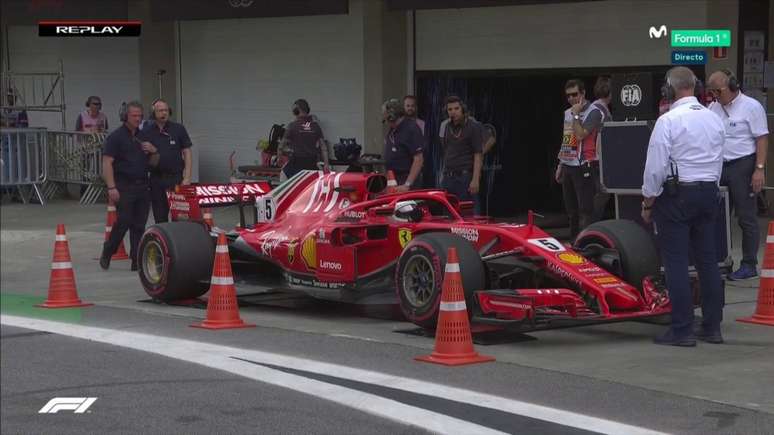 Vettel é punido em 25 mil euros por ‘barbeiragem’ no processo de pesagem no Q2