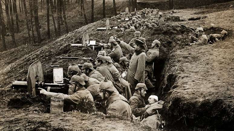 Armamento foi aperfei&ccedil;oado durante conflito