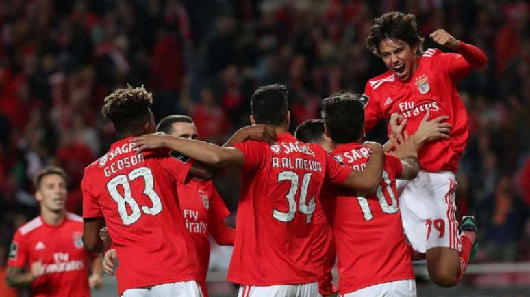 TONDELA 1x3 BENFICA (Foto: Divulgação/Benfica)