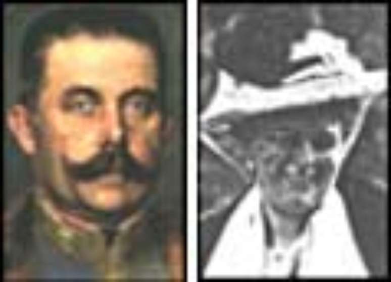 Francisco Ferdinando e sua esposa Sofia 